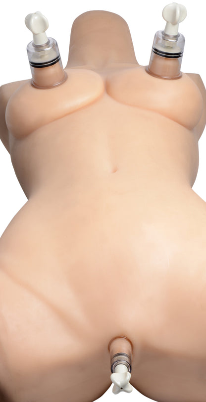 XR Brands Clit and Nipple Suckers Set – Clear – Suction Device