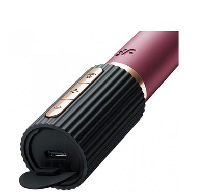 Satisfyer Deep Kiss Air Pulse Vibrator – Burgundy – Waterproof