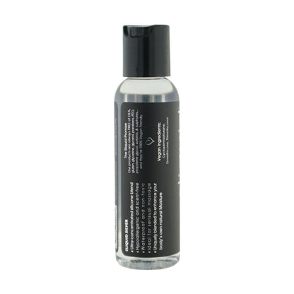 Sliquid Naturals Silver Silicone Personal Lubricant – 2.0 Fl Oz (59 ml) – Waterproof