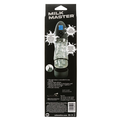 CalExotics Milk Master Extreme Automatic Milker – Black – Multi-Function Rechargeable Device