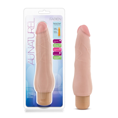 Blush Fabien Realistic Vibrator with Multi-Speed Vibrations - Orange