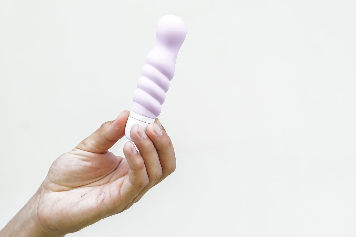 Maia Novelties Chloe Silicone Twissty Mini Vibe - Purple - 15 Vibration Functions