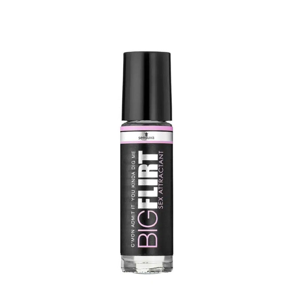 Sensuva Big Flirt Pheromone Infused Sex Attractant – 0.34 Fl. Oz.