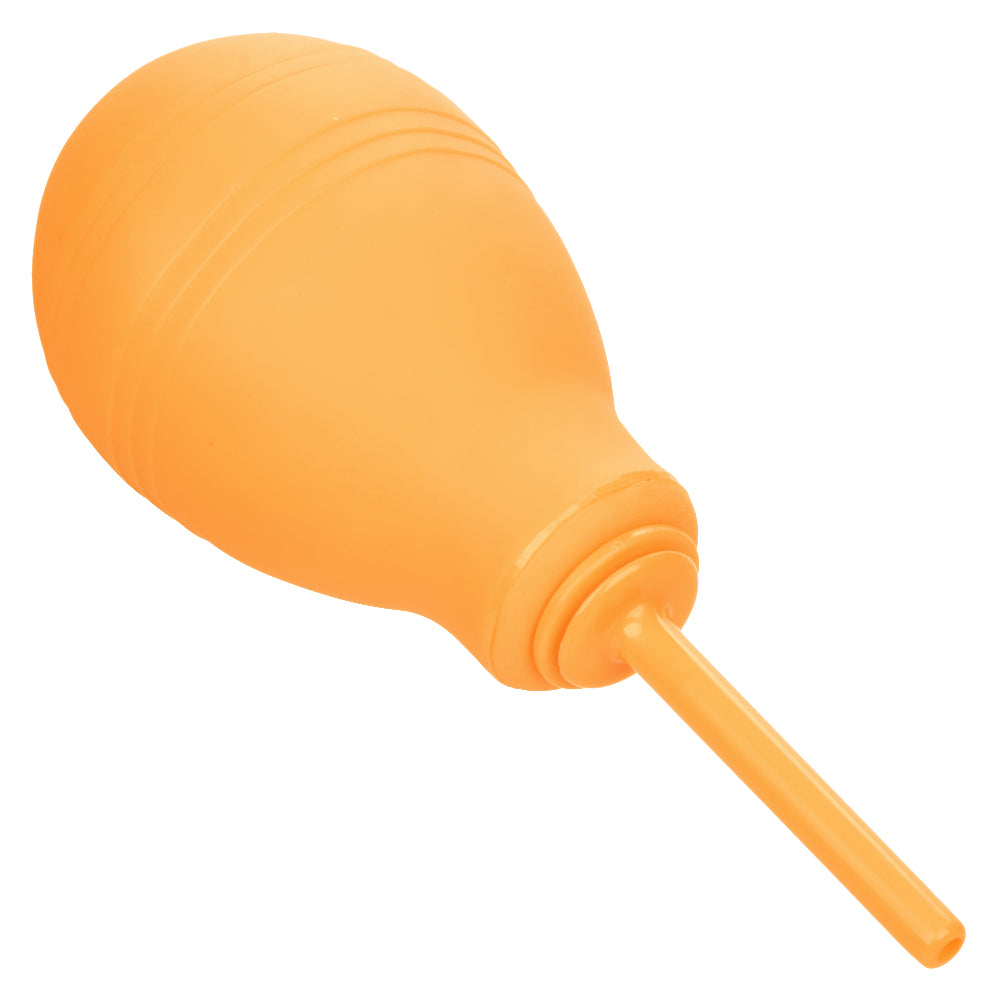 CalExotics Cheeky One-Way Flow Douche - Orange - Leak-Free Design