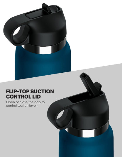 Pipedream Fuck Flask Private Pleaser Stroker – Blue