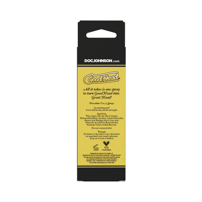 Goodhead Juicy Head Dry Mouth Spray - Lemon Drop Flavor - 2oz