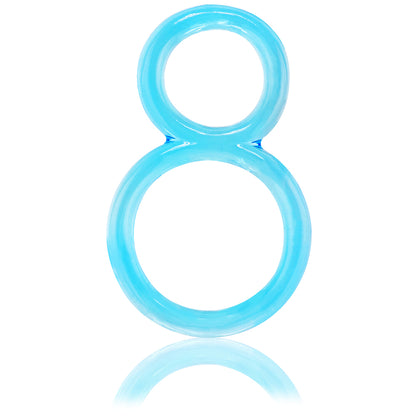 Ofinity Double Ring Erection Enhancer – Blue