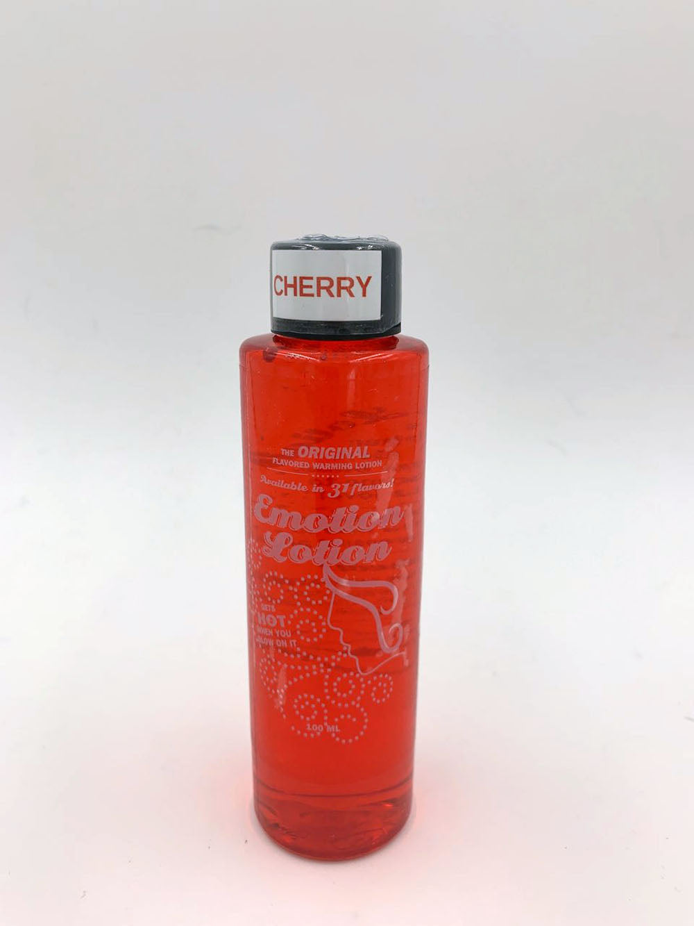 Emotion Lotion Raspberry Flavored Warming Lotion – Red