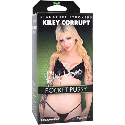Doc Johnson Kiley Corrupt Signature Stroker – Realistic Beige