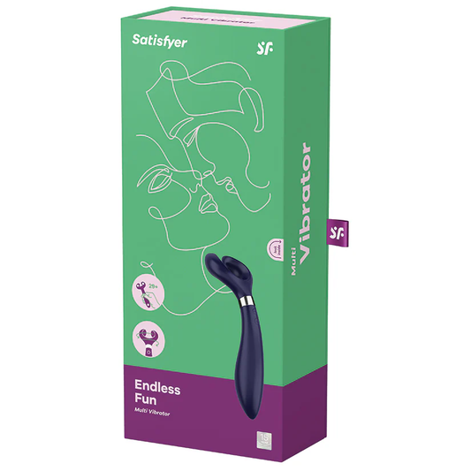 Satisfyer Multifun 3 Multi-Function Vibrator – Blue