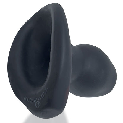 Oxballs Morph Hole 1 Small Silicone Sex Toy - Black Ice