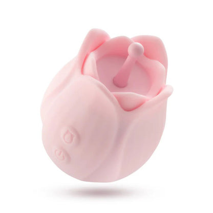 Blush Play With Me Romantic Rose Compact Personal Massager – Pink