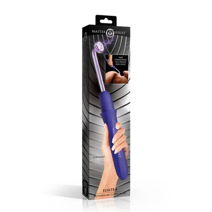 Elektra Rechargeable E-Stim Wand – Purple – Multi-Function