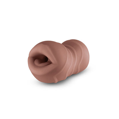 NS Novelties Pocket Pals Mouth Stroker - Realistic - Brown
