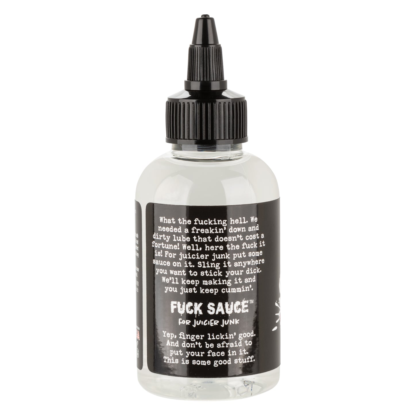 CalExotics Fuck Sauce Slick Silicone Lubricant – 4 Fl. Oz – Silicone-Based, Super Slippery