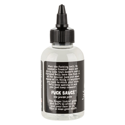 CalExotics Fuck Sauce Slick Silicone Lubricant – 4 Fl. Oz – Silicone-Based, Super Slippery