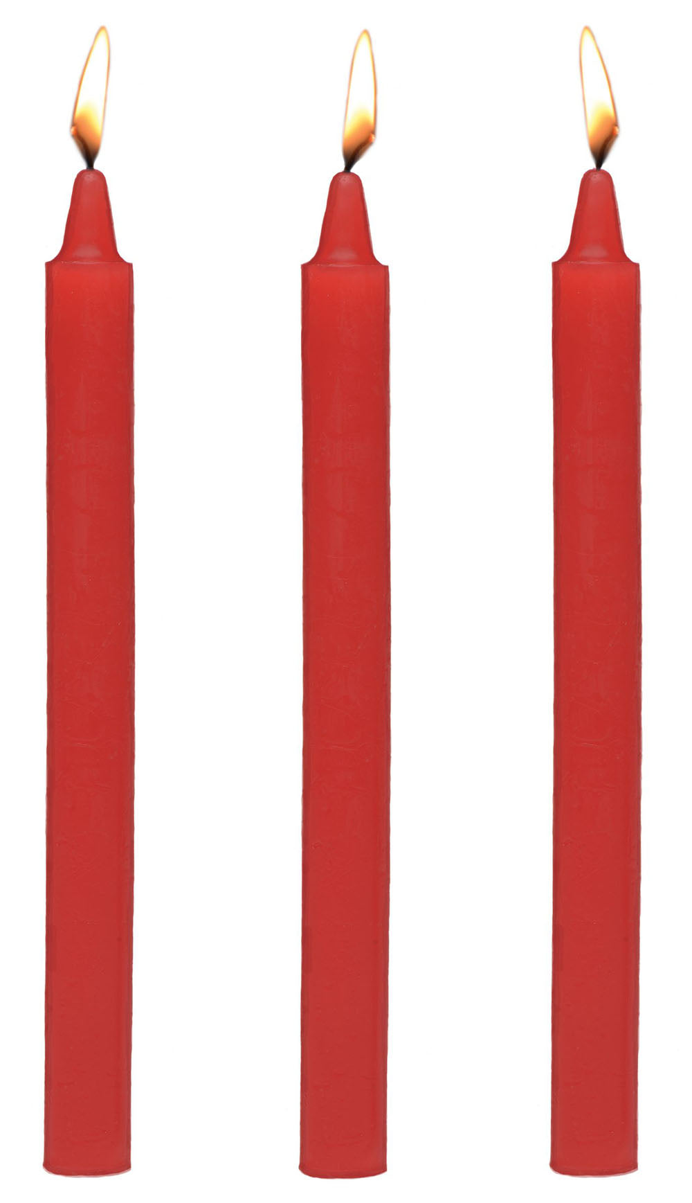 Fetish Drip Candles 3pk – Red – Paraffin Wax for Sensation Play