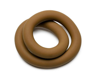 Perfect Fit Hefty Wrap Silicone Cock Ring – Gold