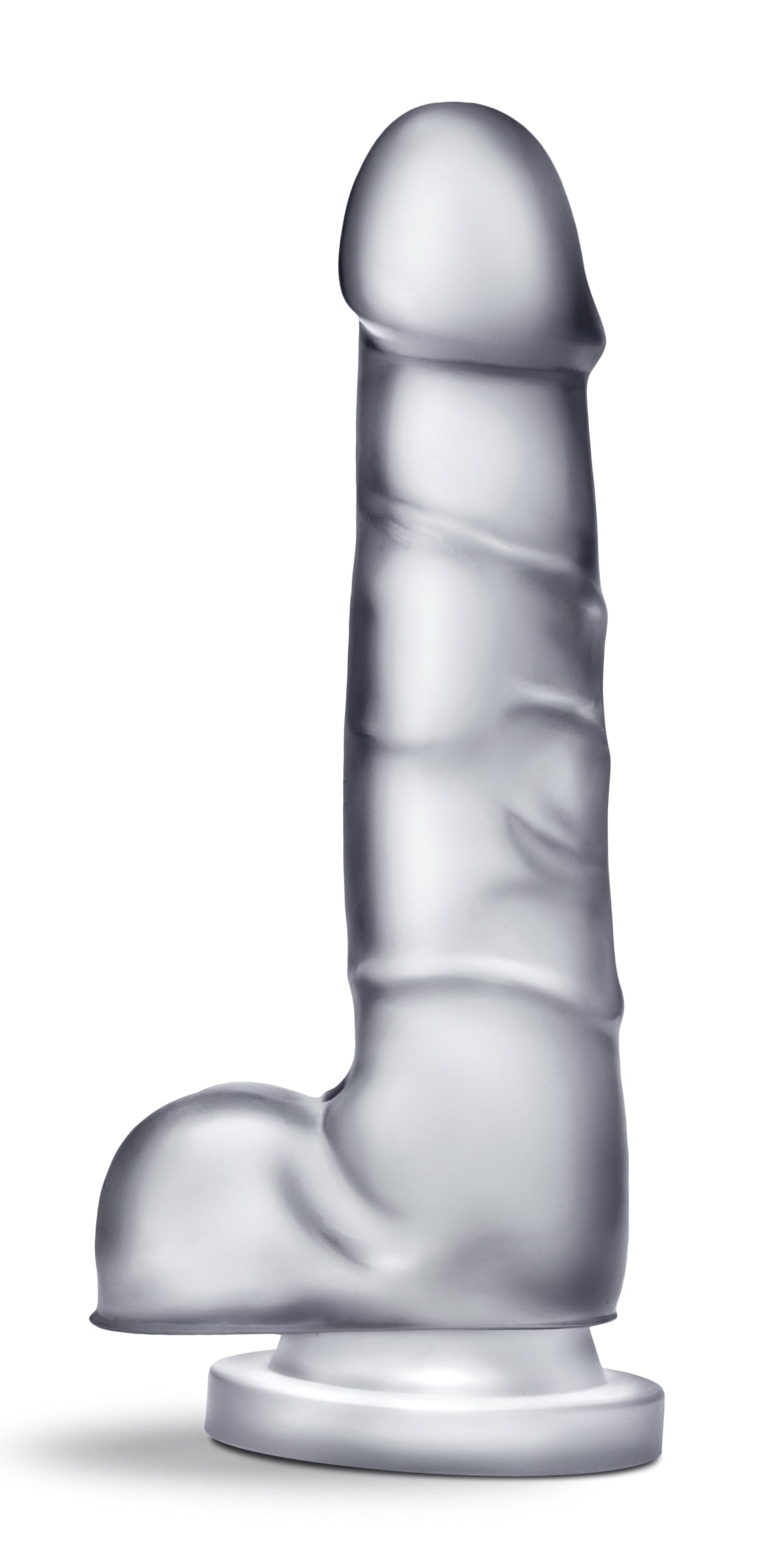 Blush B Yours Diamond Quartz Dildo with Suction Cup Base - Clear