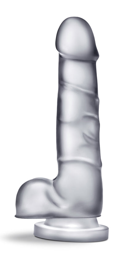 Blush B Yours Diamond Quartz Dildo with Suction Cup Base - Clear