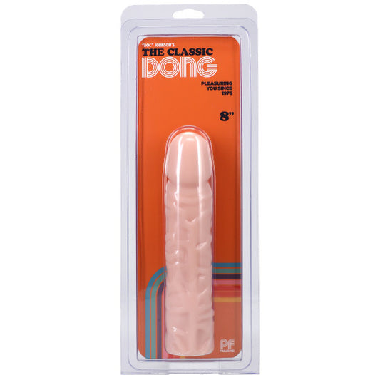 Doc Johnson Classic 8 Inch Dong - Realistic White