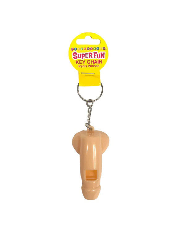 Little Genie Super Fun Penis Whistle Key Chain – Multicolor