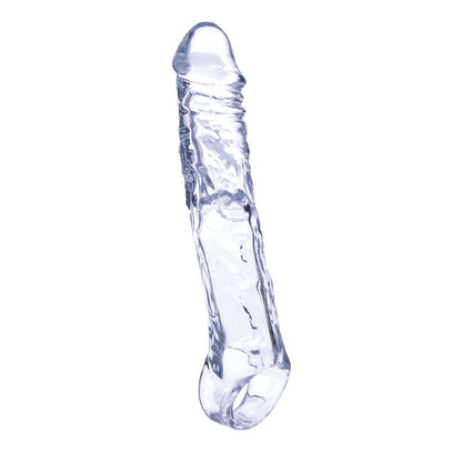 Magic Penis Extender and Ball Strap 7.5" Clear