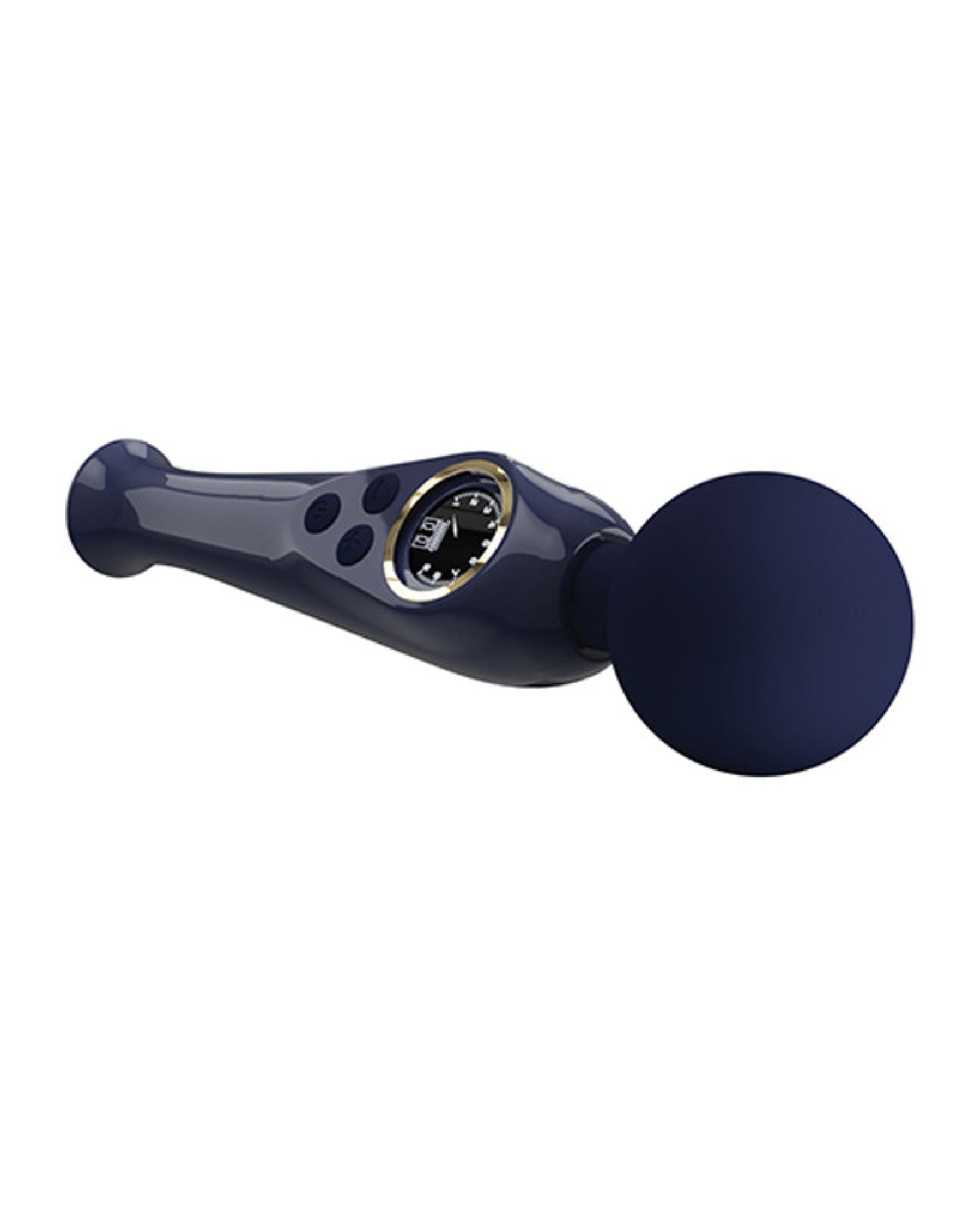 Skylar Led Digital Display Wand - Multi-Function Vibrating Wand - Blue