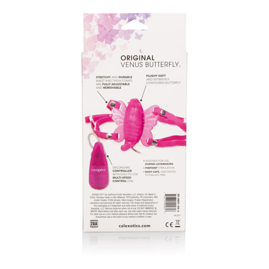 CalExotics Venus Butterfly Multi-Speed Vibration Device – Pink