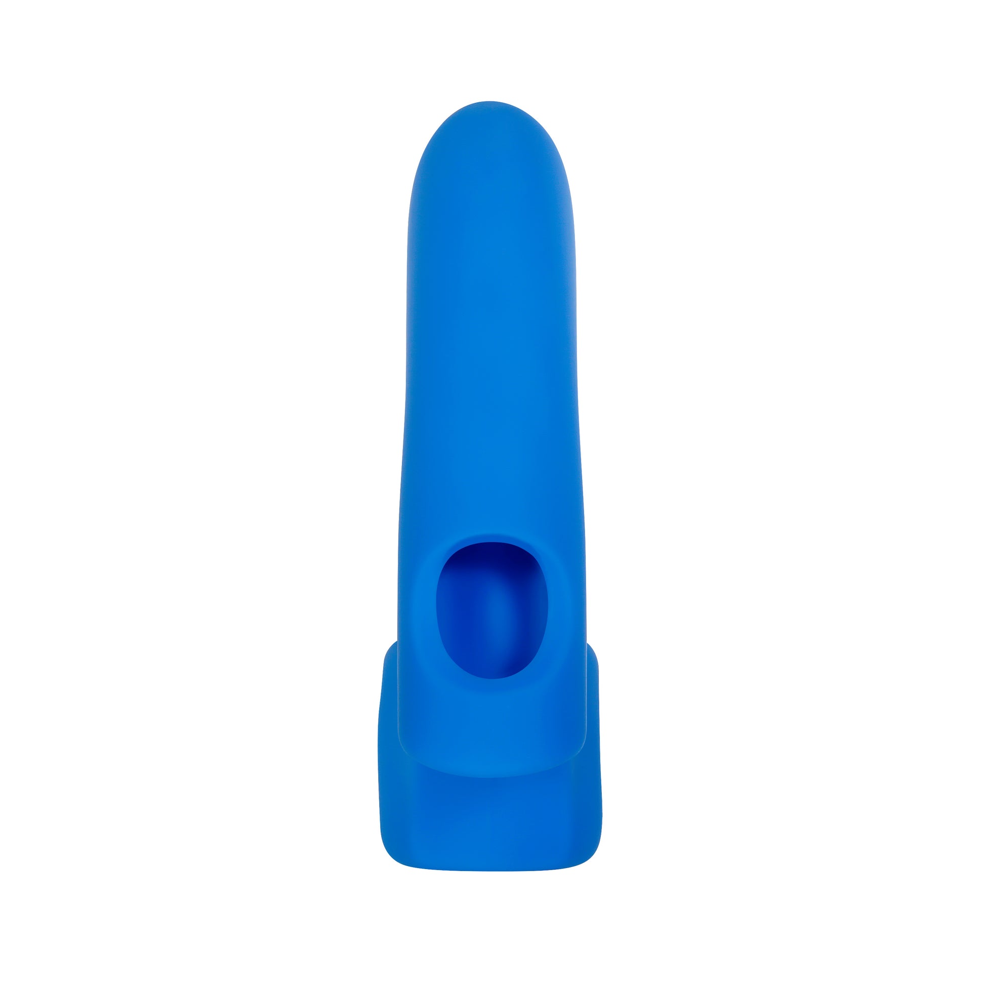 Evolved Novelties Flick It Finger Vibe with Tongue-Flicking Base – Blue
