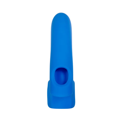 Evolved Novelties Flick It Finger Vibe with Tongue-Flicking Base – Blue