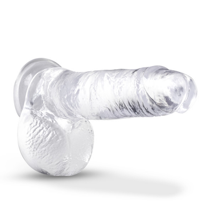 B Yours Plus Rock N Roll Clear Dildo with Suction Cup Base