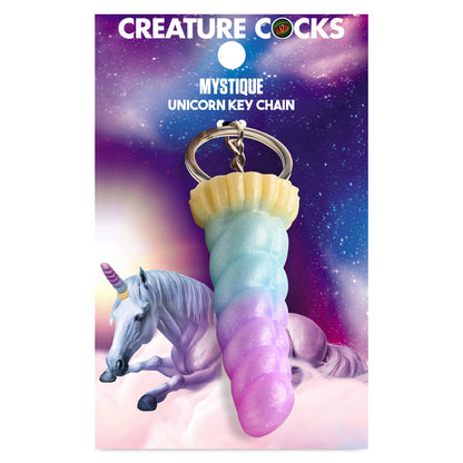 Mystique Unicorn Keychain – Mini Fantasy Accessory – Multi Color