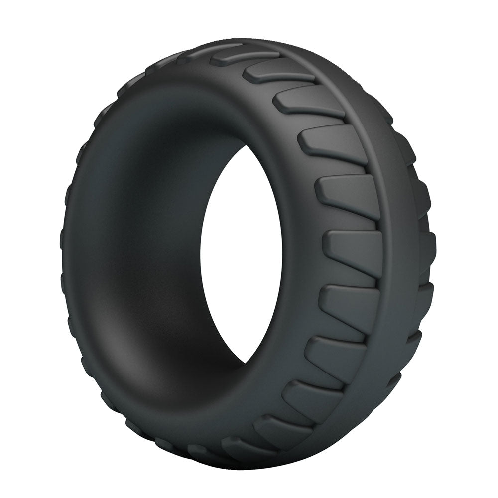 Dilson Cockring Super Soft Silicone Ring - Waterproof - Black