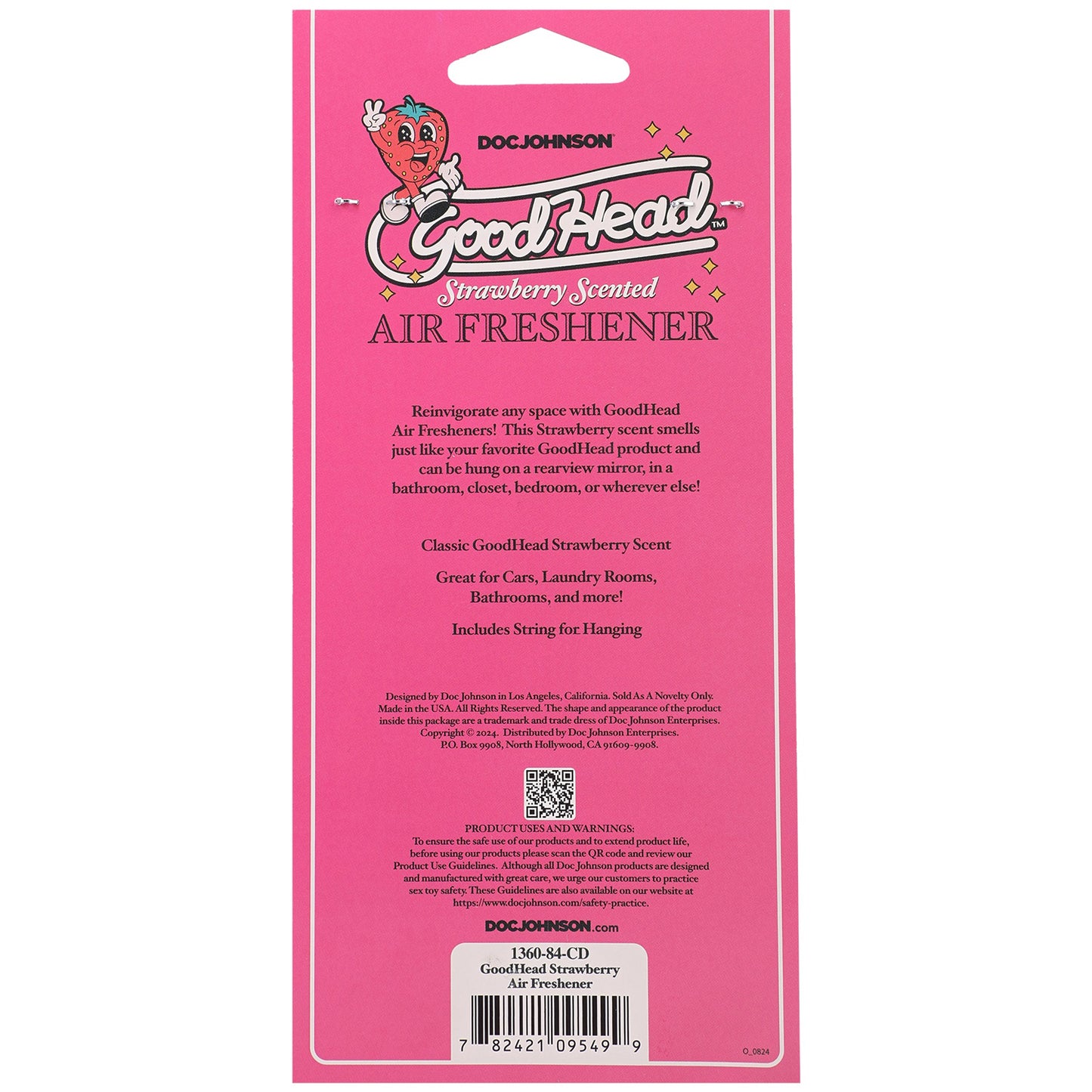Goodhead Air Freshener Strawberry - Hanging Air Freshener