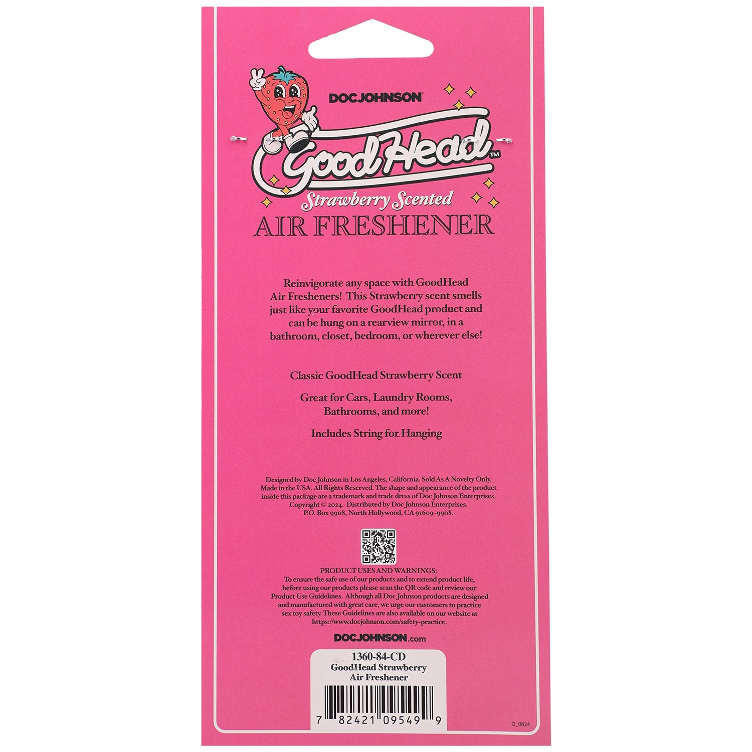 Goodhead Air Freshener Strawberry - Hanging Air Freshener