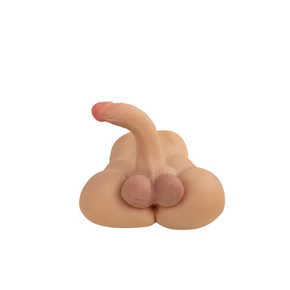 Camtoyz Raw Realistic Torso Draven - Bendable Masturbator - White