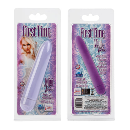 CalExotics First Time Mini Vibe – Purple – Multi-Speed Vibrator