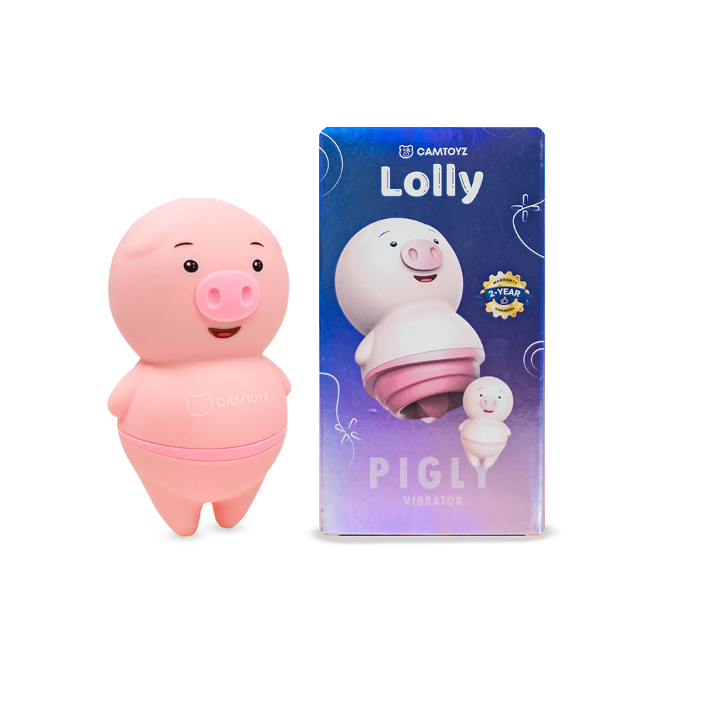 Camtoyz Pigly Clitoral Stimulator - Pink - Multi-Speed and Waterproof