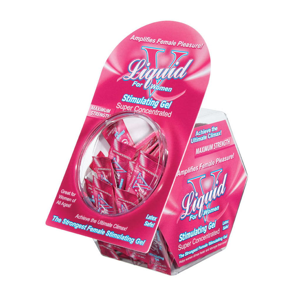 Body Action Liquid V for Women – 50 Pieces Jar Display