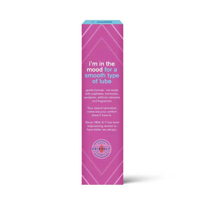 K-Y Liquid Personal Lubricant 2.5 Oz Bottle – Water-Based, Condom Compatible