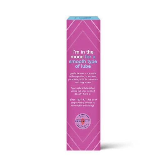 K-Y Liquid Personal Lubricant 2.5 Oz Bottle – Water-Based, Condom Compatible