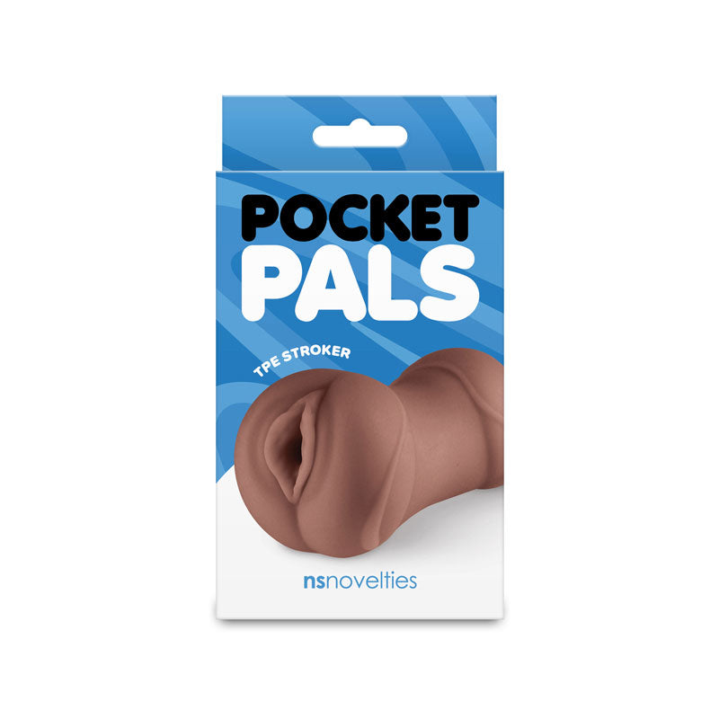 NS Novelties Pocket Pals Vagina Stroker - Realistic Brown