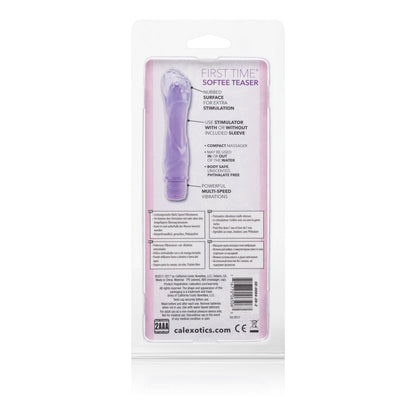 CalExotics First Time Softee Teaser Vibrator – Purple