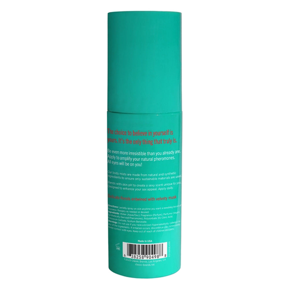 Yours Truly Pheromone Fragrance Mist – Floral Musk Scent – 3.35 Oz