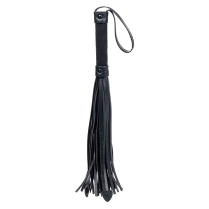 CalExotics Nocturnal Collection Heart Throb Flogger – Black – Phthalate Free