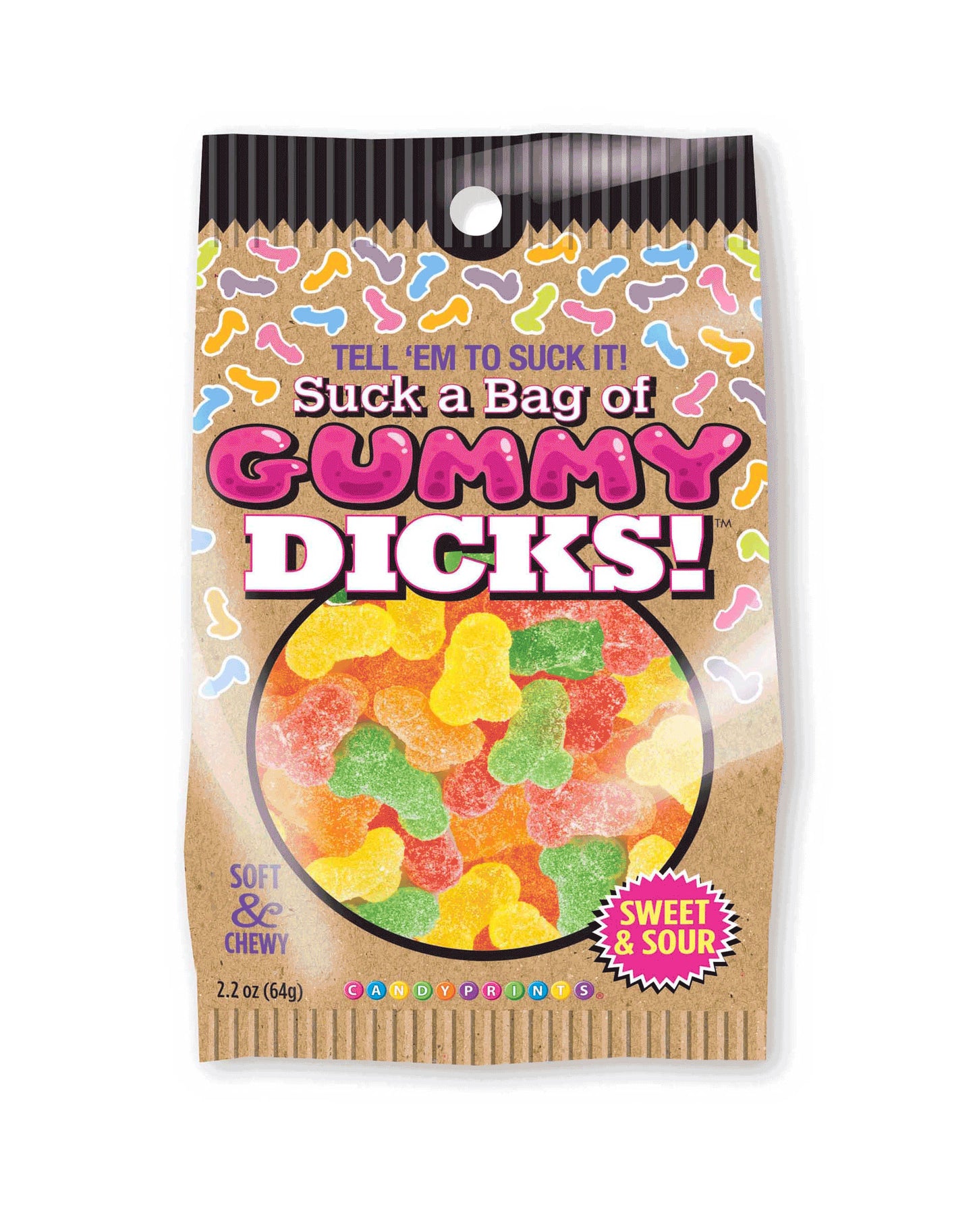Little Genie Suck a Bag of Gummy Dicks – Fruit Flavored Candy