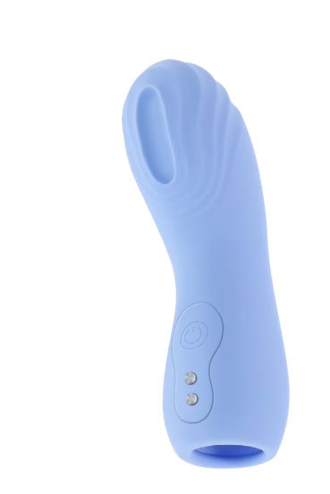 Evolved Novelties Good Point Flexible Hollow Vibrator – Blue