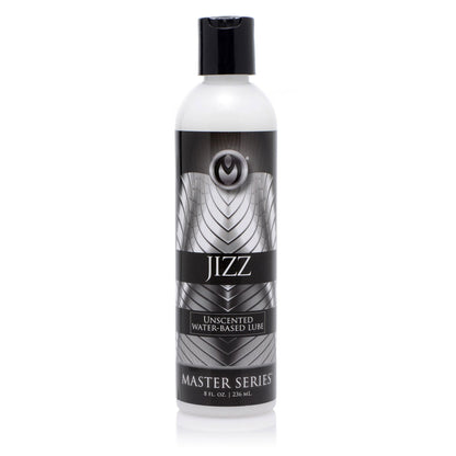 Jizz Unscented Water-Based Lubricant 8 Oz – Non-Staining, Creamy Texture