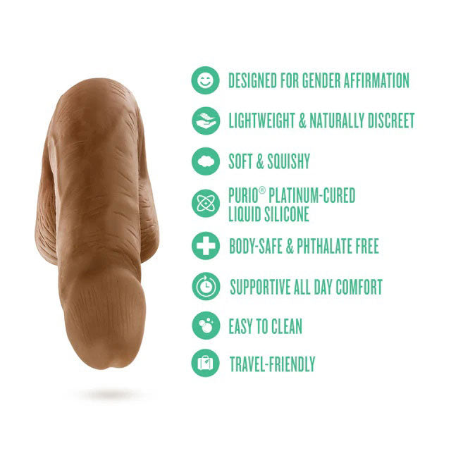 URSELF Affirm Packer - Silicone Packing Device - Brown